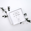 Long Distance Keepsake Gift – “No Matter Where Life Takes Us” Sterling Silver Stud Earrings with Personalised Message