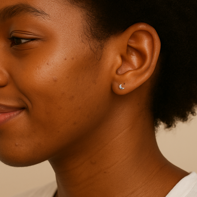 Worlds Best Gift – Personalised Sterling Silver Stud Earrings | Custom “You’re the Best in the World” Jewellery Keepsake