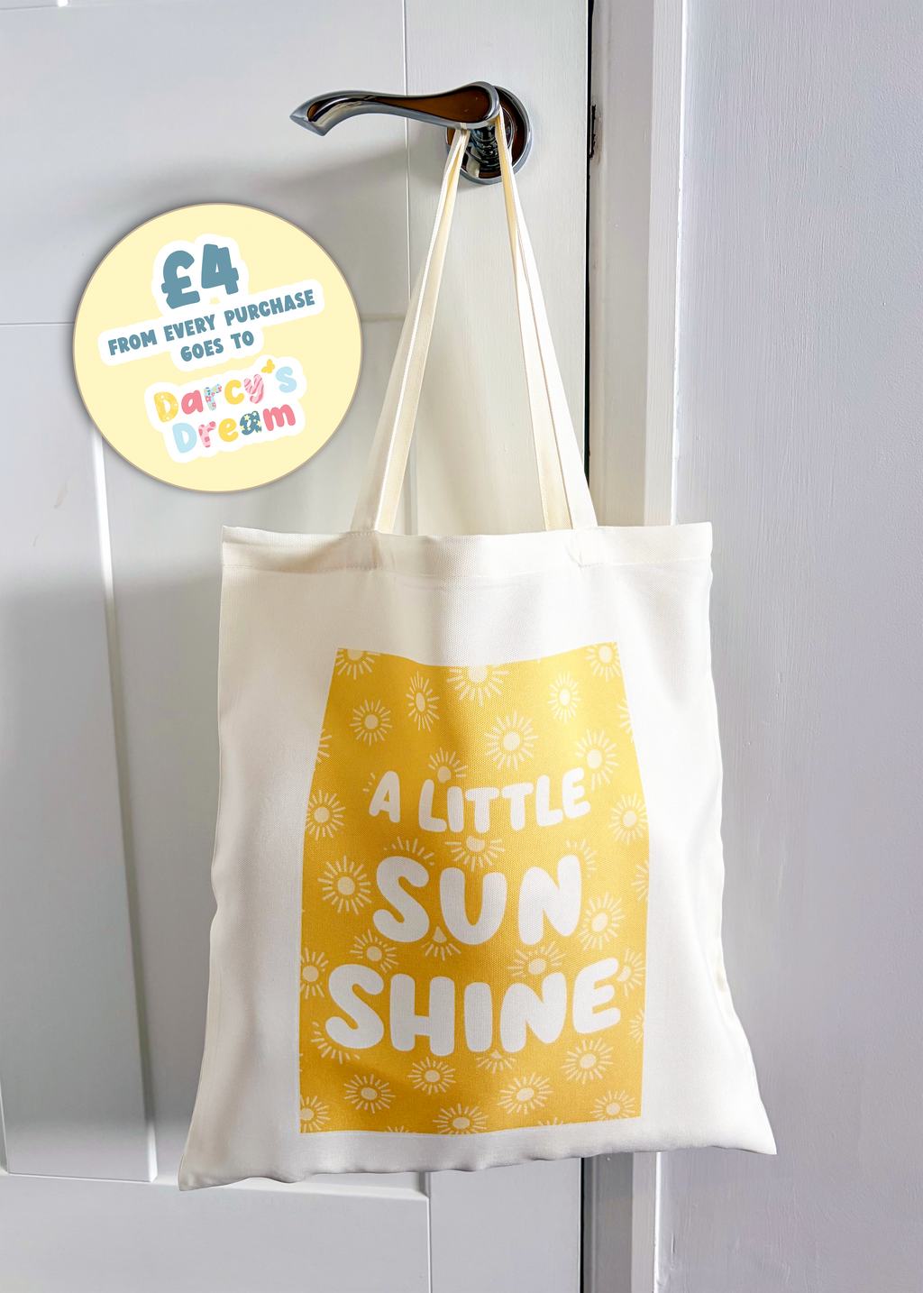 A Little Sunshine Tote Bag - Darcy’s Dream Collection