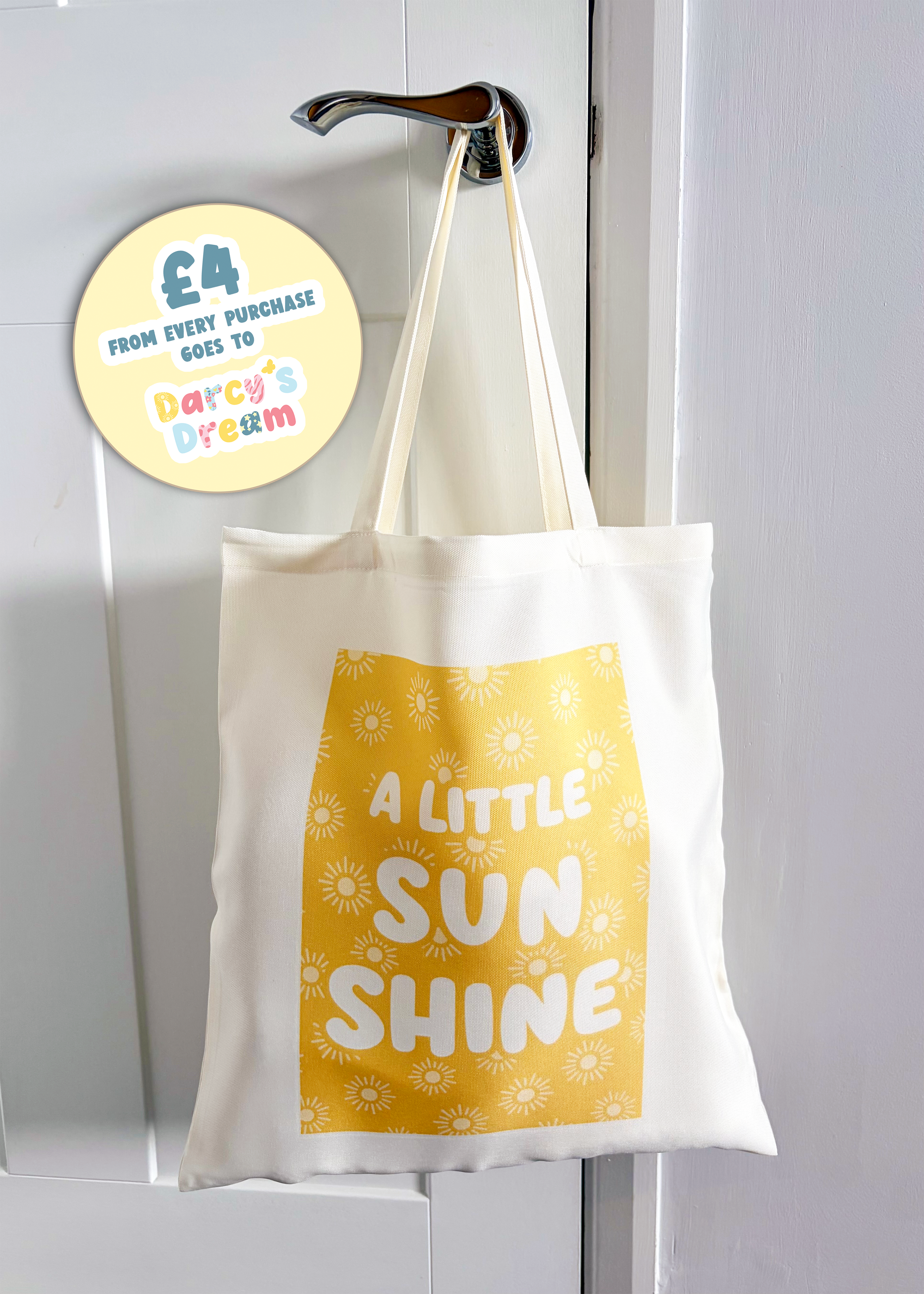 A Little Sunshine Tote Bag - Darcy’s Dream Collection