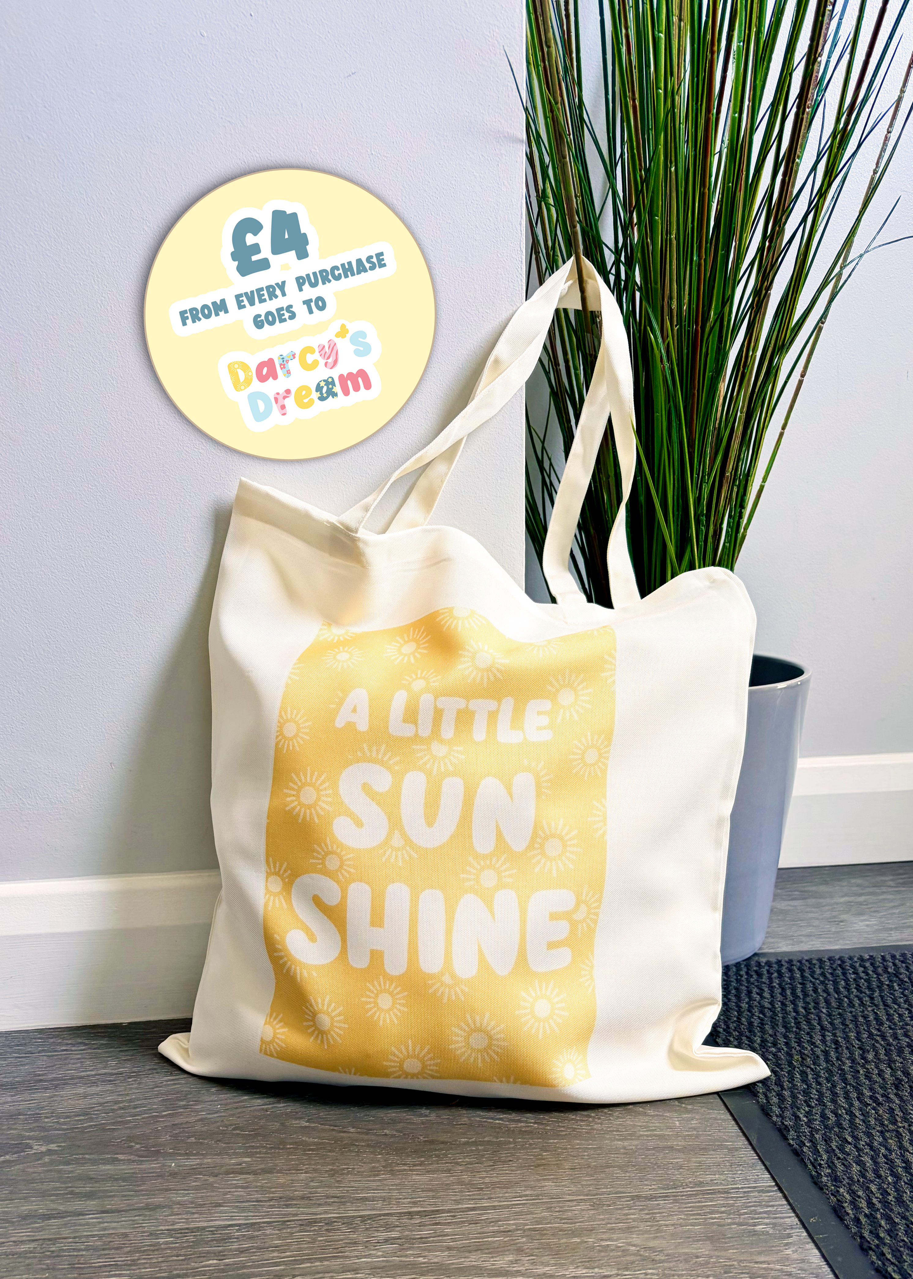A Little Sunshine Tote Bag - Darcy’s Dream Collection