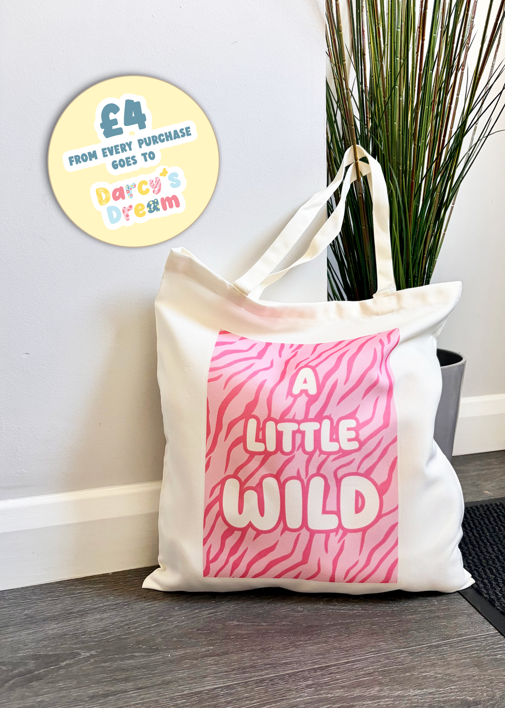 A Little Wild Tote Bag - Darcy’s Dream Collection