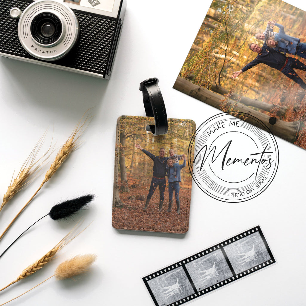 Custom Photo Luggage Tag – Personalised Picture Travel Tag