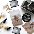 Custom Photo Card Holder Keychain – Personalised Photo Wallet Keyring