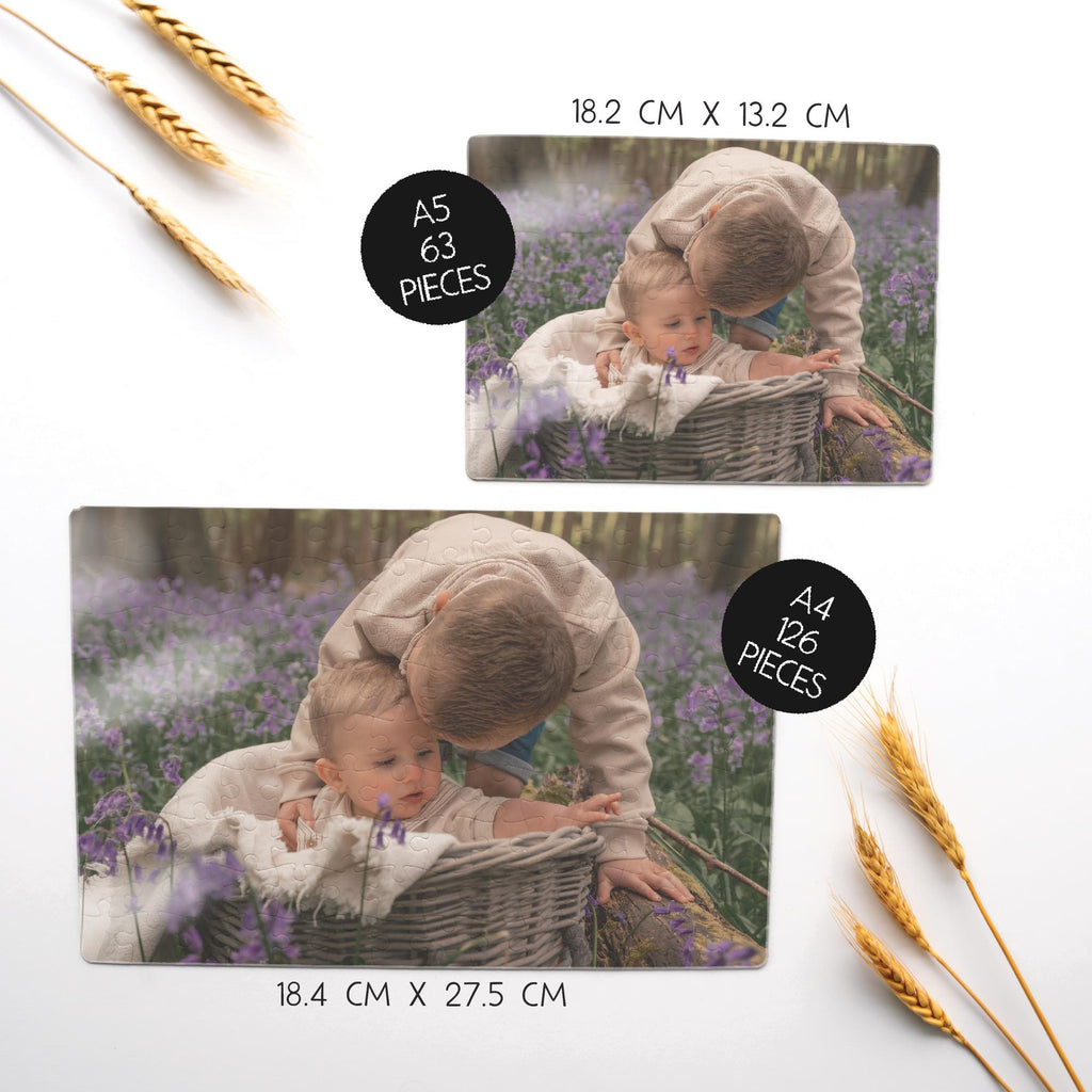 Custom Photo Magnetic Puzzle – Personalised Picture Jigsaw Gift