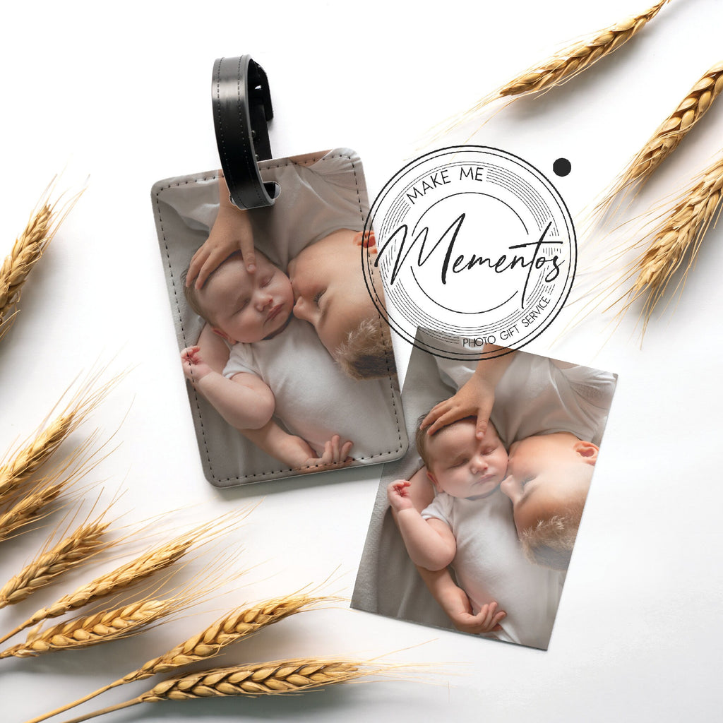 Custom Photo Luggage Tag – Personalised Picture Travel Tag