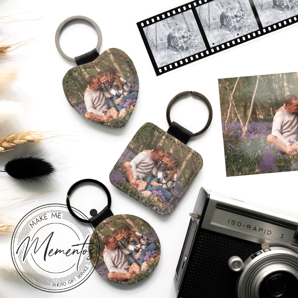 Custom Photo Keyring – Personalised Picture Keychain