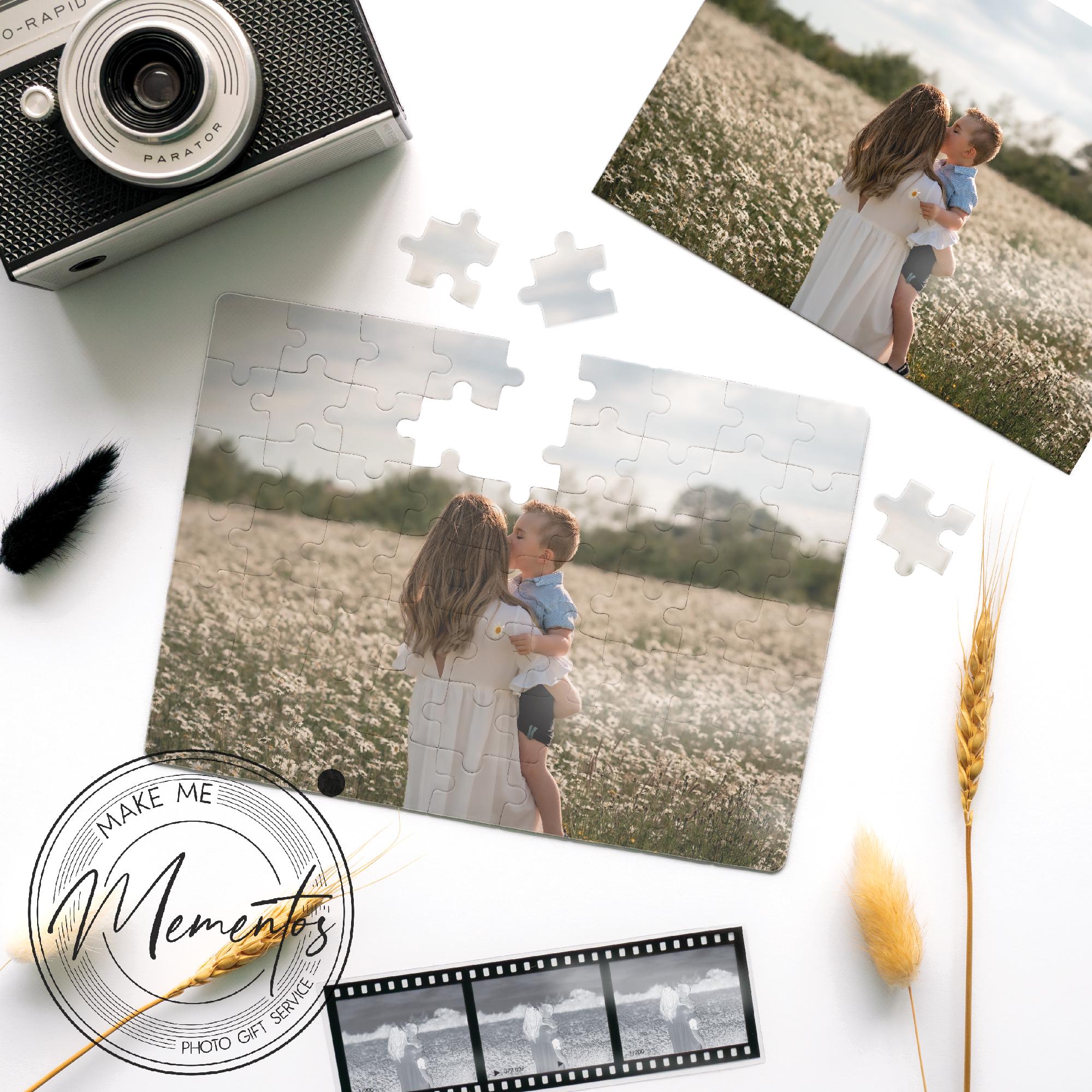 Custom Photo Magnetic Puzzle – Personalised Picture Jigsaw Gift