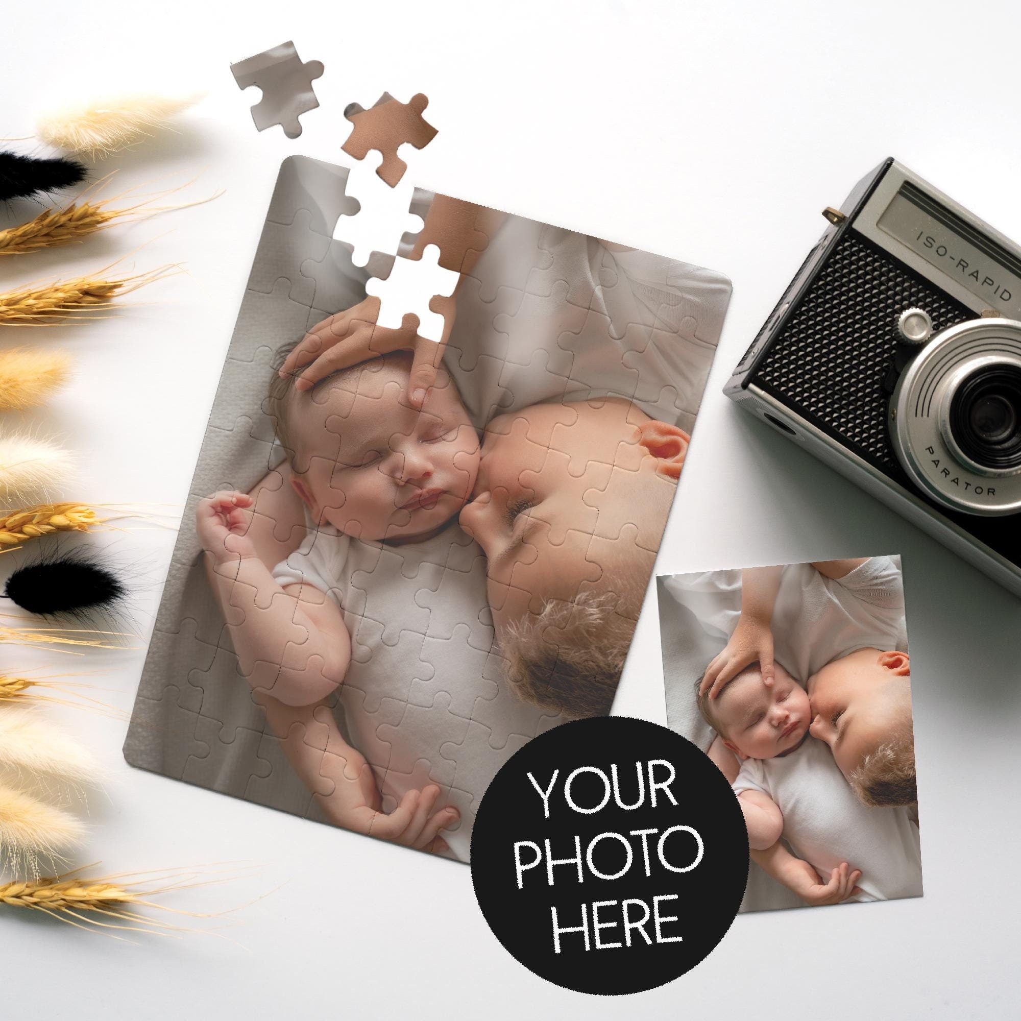 Custom Photo Magnetic Puzzle – Personalised Picture Jigsaw Gift