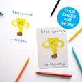 Personalised Kids Artwork Puzzle (Magnetic A5 or A4) – Custom Child’s Drawing Gift for Him from Child | Sentimental Keepsake