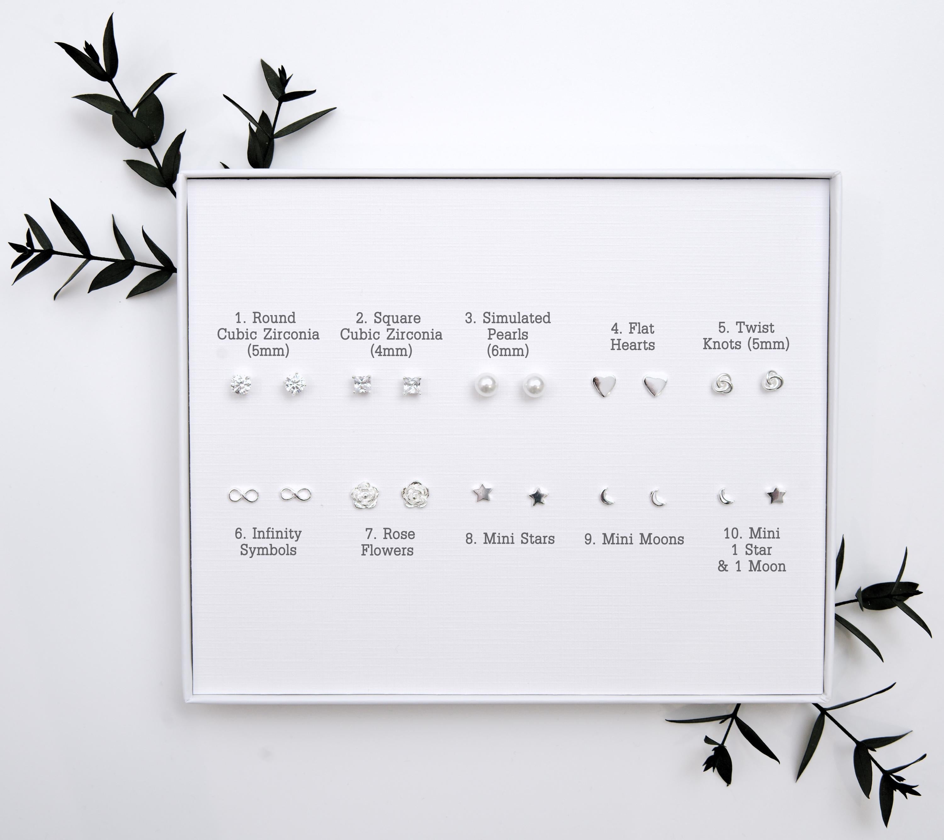 Personalised “___ You Are One in a Million” Sterling Silver Stud Earrings – Custom Name & Gift Message