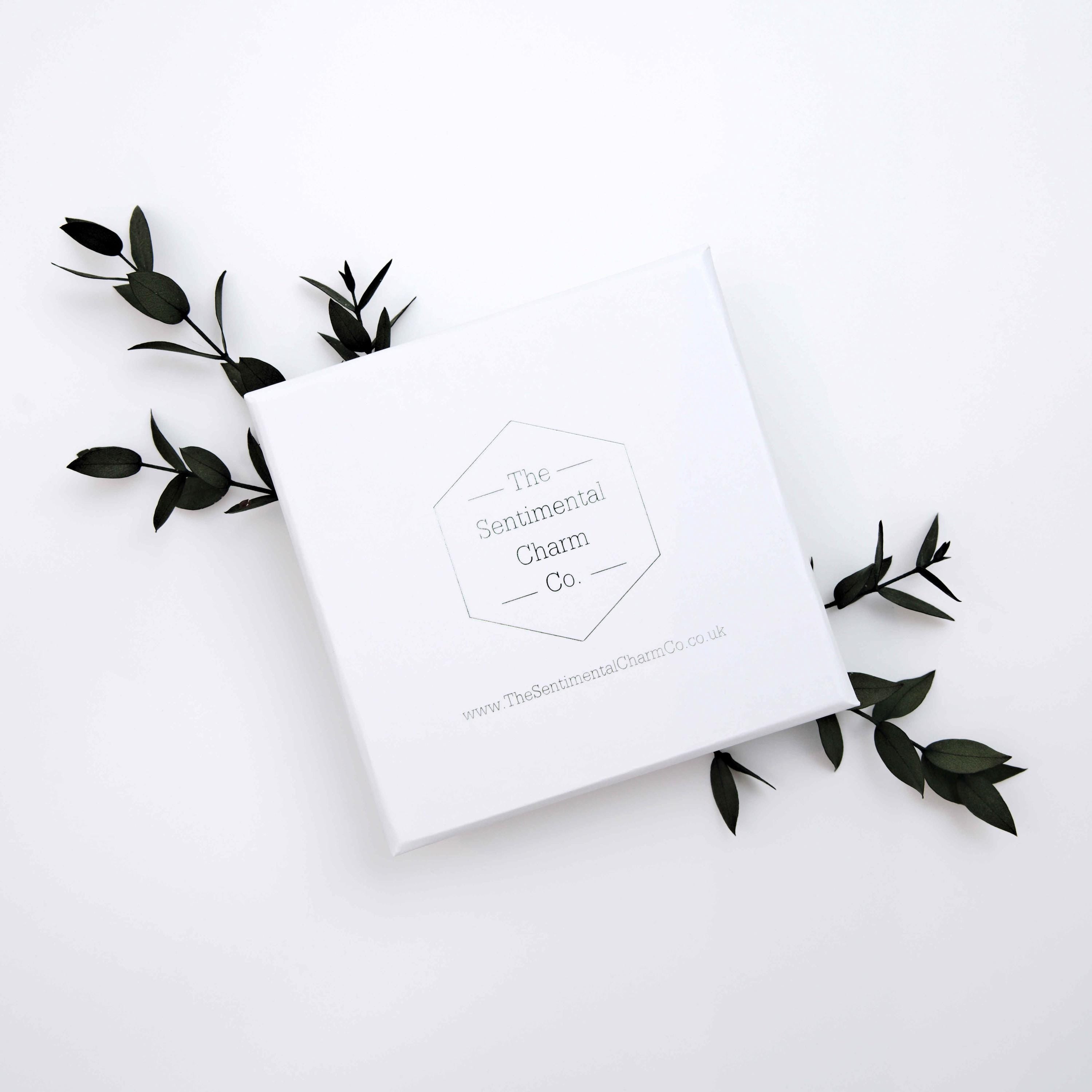 Long Distance Friendship Gift – “When Someone Means Everything, Distance Means Nothing” Sterling Silver Stud Earrings with Personalised Message